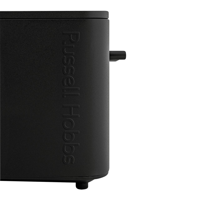Russell Hobbs Nexus Stainless Steel 4-Slice Toaster - Black detail