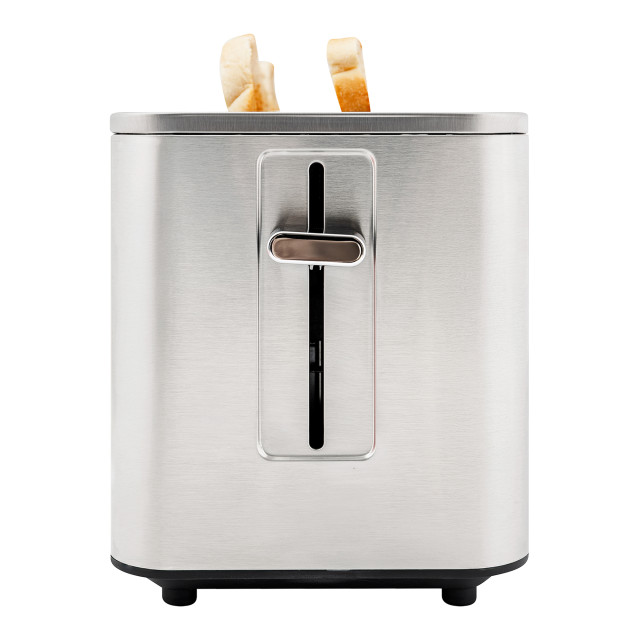 Russell Hobbs Nexus Stainless Steel 4-Slice Toaster - Silver angle