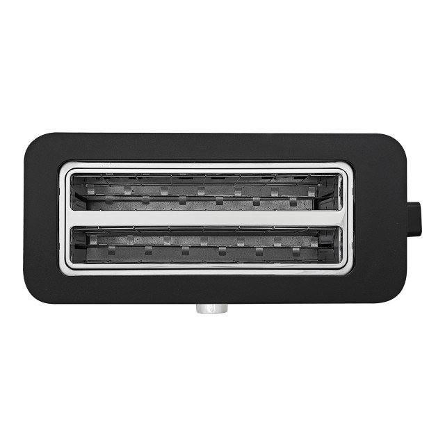 Russell Hobbs Nexus Stainless Steel 4-Slice Toaster - Black angle