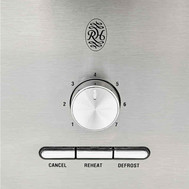 Russell Hobbs Nexus Stainless Steel 2-Slice Toaster - Silver detail