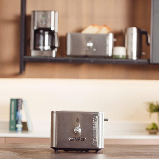 Russell Hobbs Nexus Stainless Steel 2-Slice Toaster - Silver