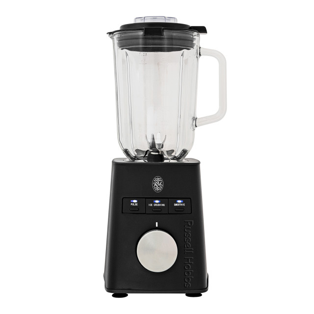 Russell Hobbs Nexus Glass Jug Blender, 1.5L - Black angle