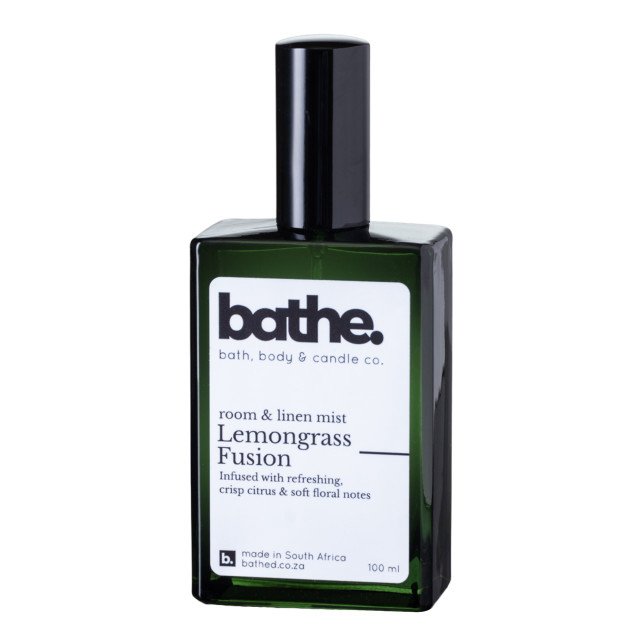 Bathe Lemongrass Fusion Room & Linen Mist, 110ml