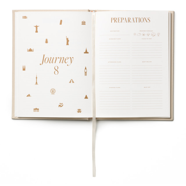 Printworks Bon Voyage Travel Journal detail