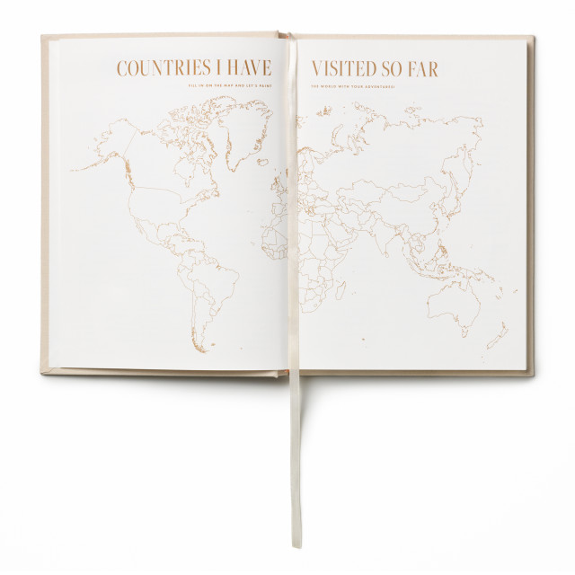 Printworks Bon Voyage Travel Journal detail