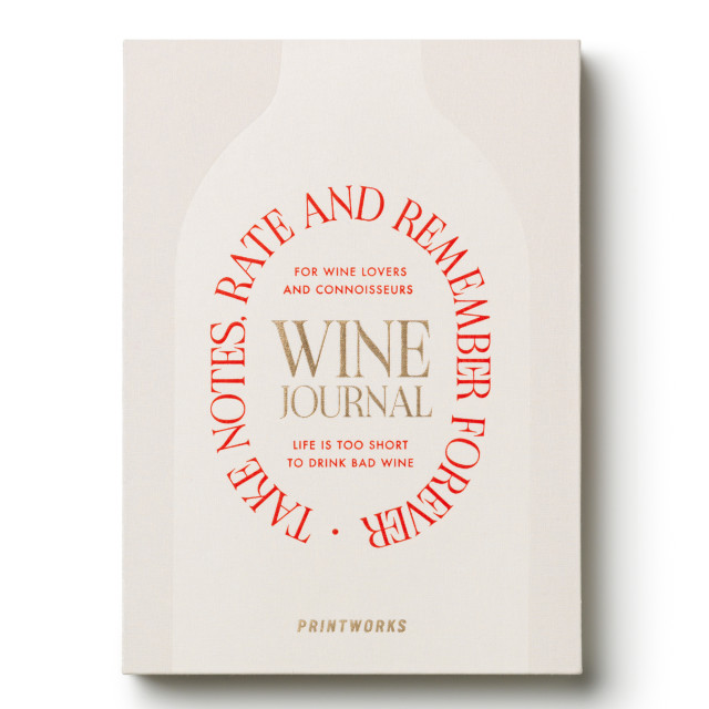 Printworks Wine Journal angle