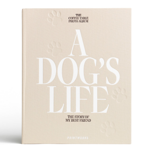 Printworks A Dogs Life Blank Photo Album angle