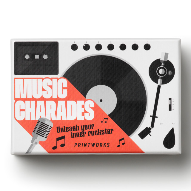 Printworks Music Charades packaging