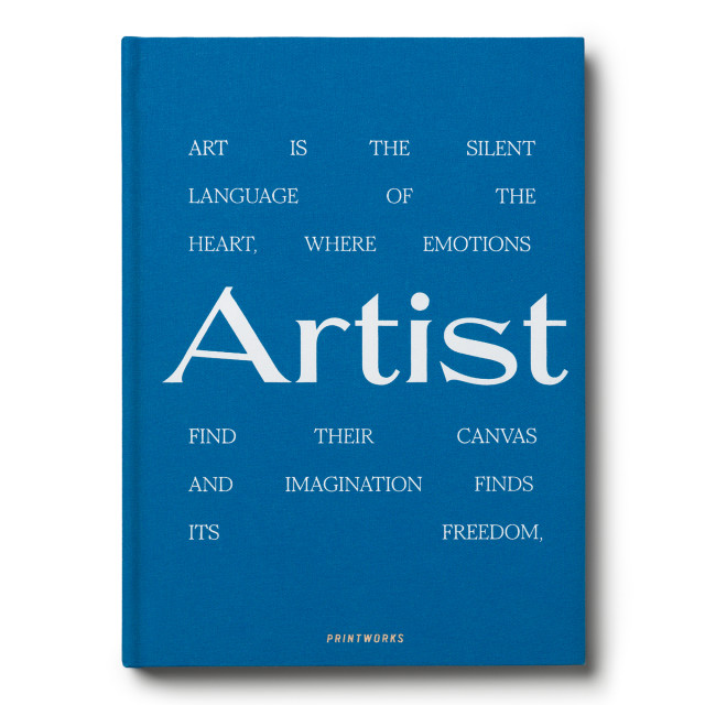 Printworks Great Art Blank Frame Book angle
