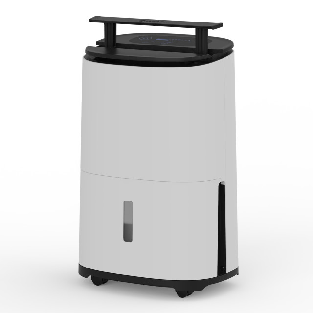 Meaco Dry Arete Two Dehumidifier & Air Purifier, 12L angle