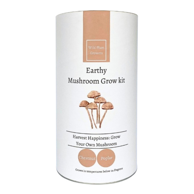 Wild Plum Growers Chestnut Mushroom Grow Kit