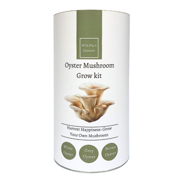 Wild Plum Growers Grey Oyster Mushroom Grow Kit