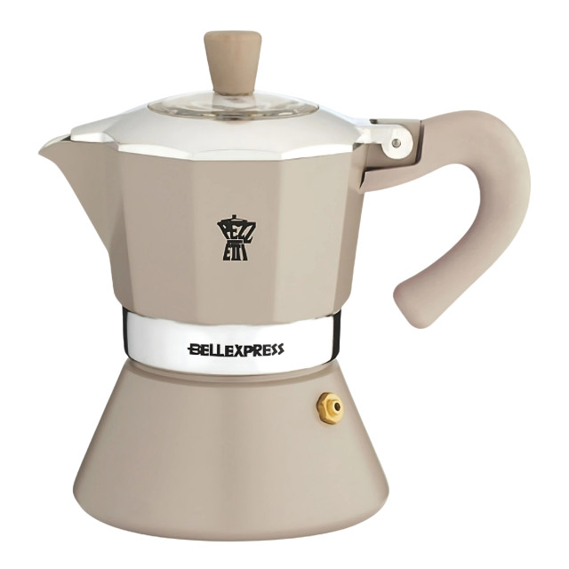 Pezzetti Belle Express Moka Pot, 6 Cups - Stone