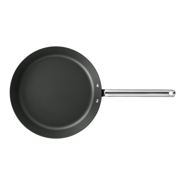 Scanpan Black Iron Fry Pan - 30cm angle