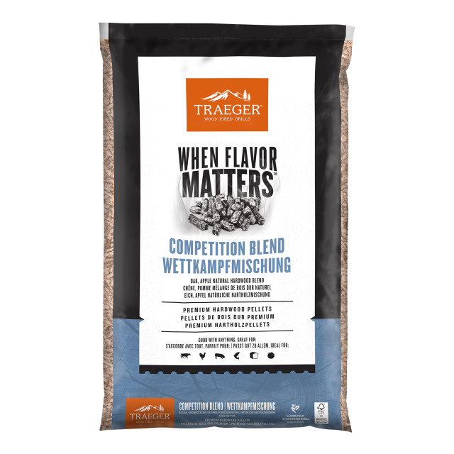 Traeger Competition Blend Pellets, 9kg