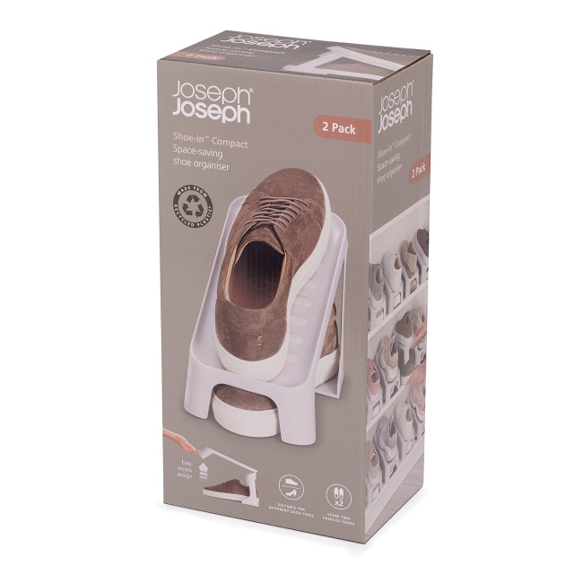 Joseph Joseph Single Shoe Caddy, 2-Pack packaging