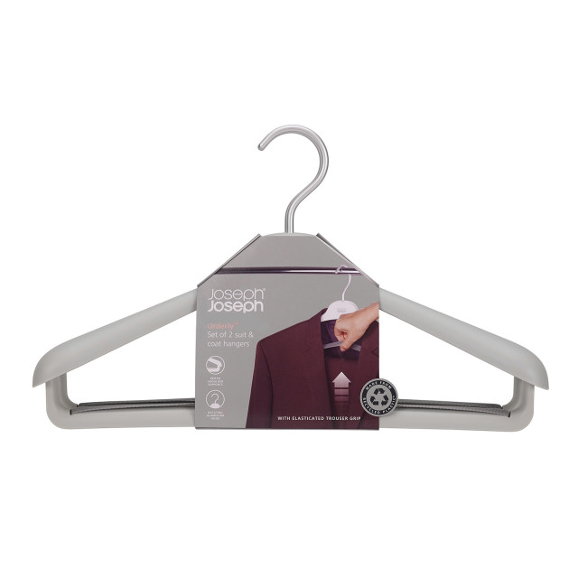 Joseph Joseph Orderly Suit & Coat Hangers, 2-Pack packaging