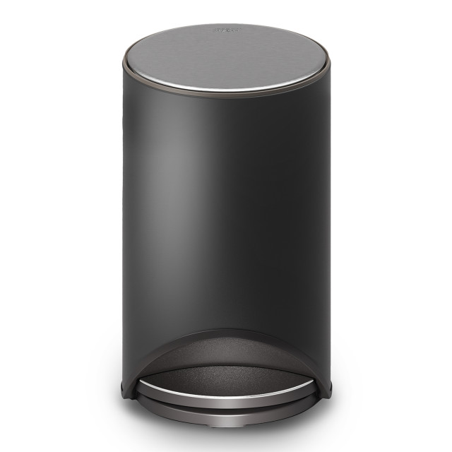 Joseph Joseph Arc 10L Pedal Bin - Carbon Black angle