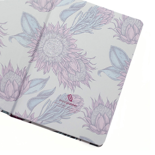 The Papery Classic Multi-Planner - Protea detail