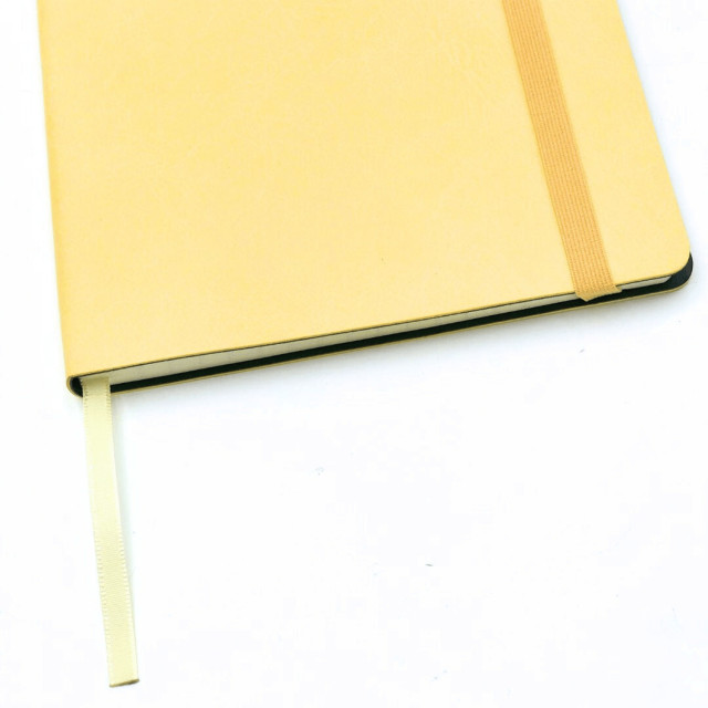 The Papery Flexi Softcover Lined Journal - Shortbread detail