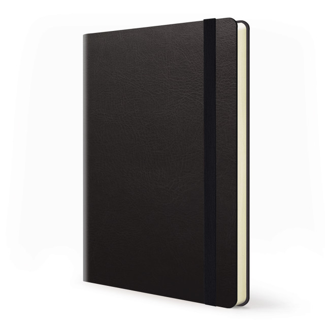 The Papery Flexi Softcover Lined Journal - Black