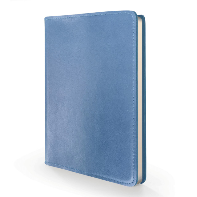 The Papery Rustik Journal with Slip On Cover - Sky Blue