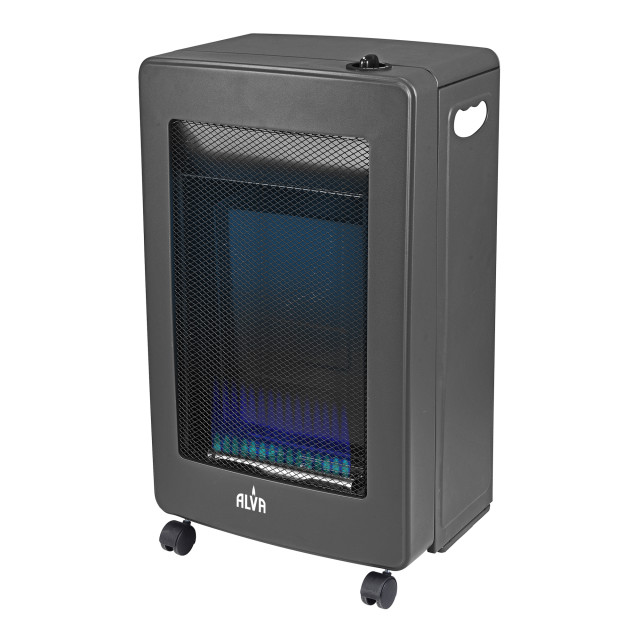 Alva Blue Flame Black Convection Gas Heater