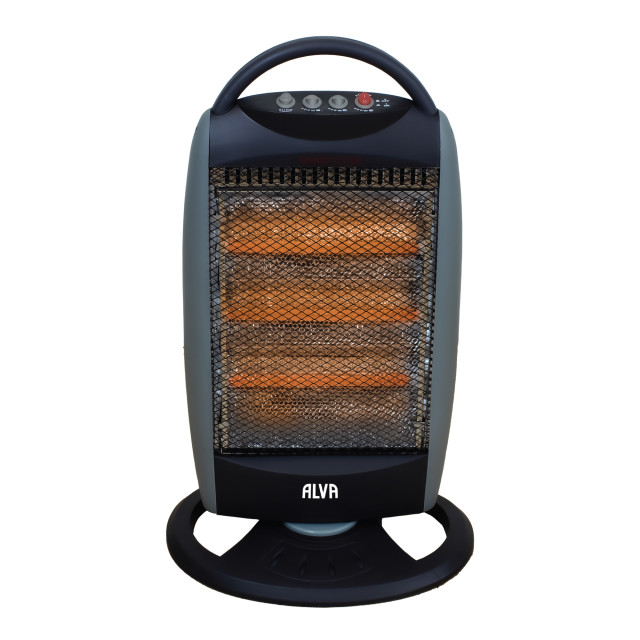Alva Electric Quartz Heater, 1200W angle
