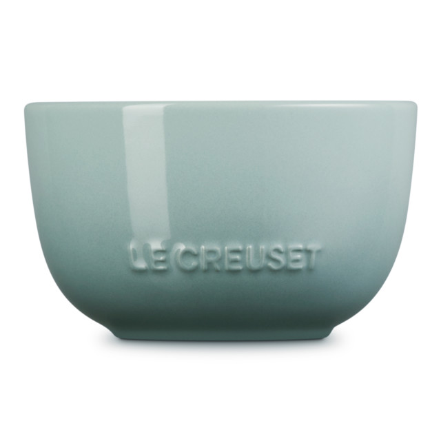 Le Creuset Jardin Relief Stoneware Snack Bowl, 10cm - Sea Salt