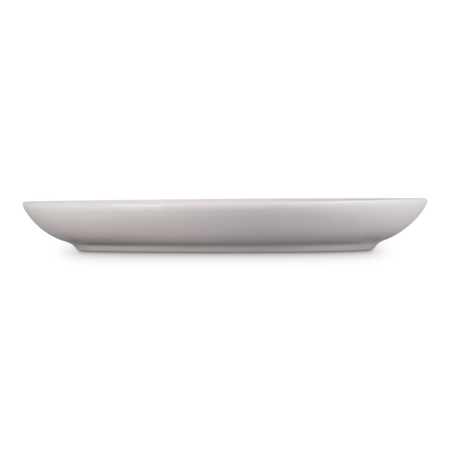 Le Creuset Jardin Relief Stoneware Side Plate, 22cm - Shell Pink angle