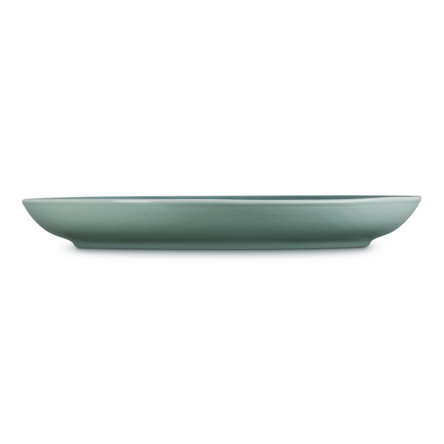 Le Creuset Jardin Relief Stoneware Side Plate, 22cm - Sea Salt angle