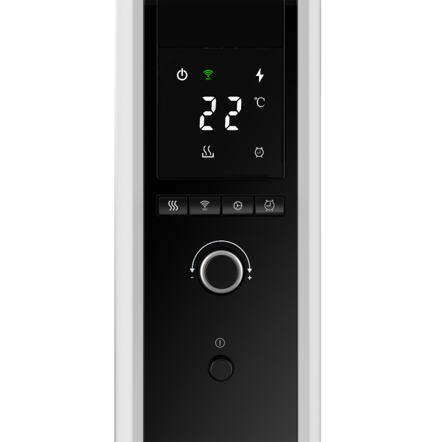 Mill Gentle Air WiFi Oil Filled Radiator, 2000W - White detail