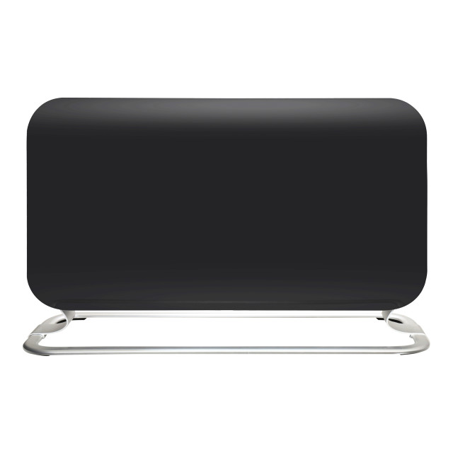 Mill Instant LED Portable Black Heater, 2000W angle