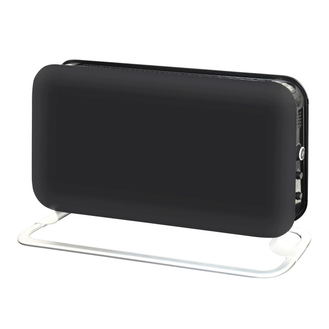 Mill Instant LED Portable Black Heater, 2000W