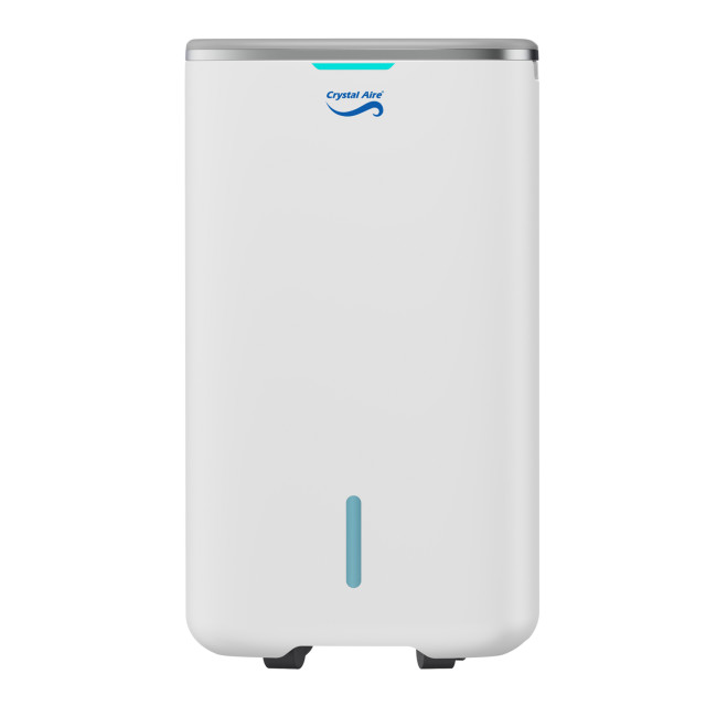 Crystal Aire Desiccant Dehumidifier, 8L angle