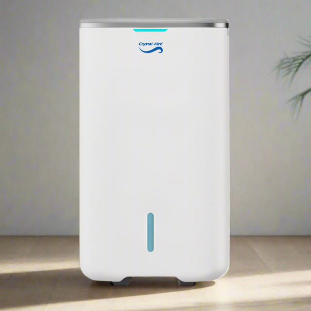 Crystal Aire Desiccant Dehumidifier, 8L in a living space