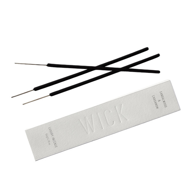 WICK Sandalwood & Cardamom Luxury Incense, 15-Piece