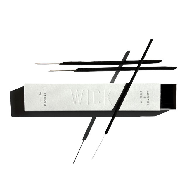 WICK Sandalwood & Cardamom Luxury Incense, 15-Piece