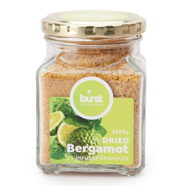Burst Botanicals Dried Bergamot Infuser Granules, 125g