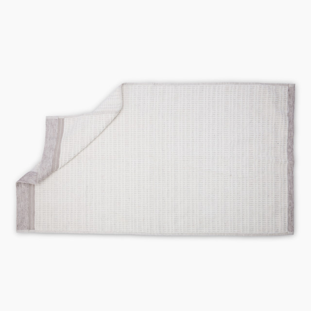 Thread Office Natural Stripe Hand Towel, 480gsm