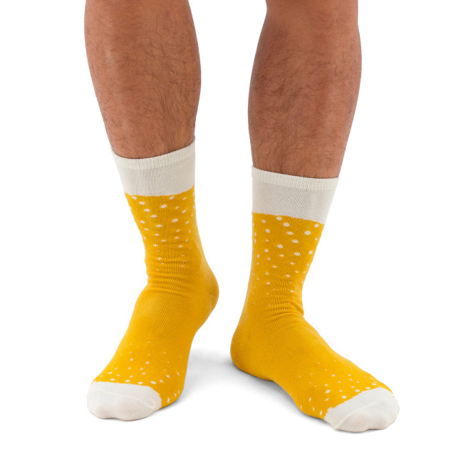 Suck UK Beer Socks - Lager detail