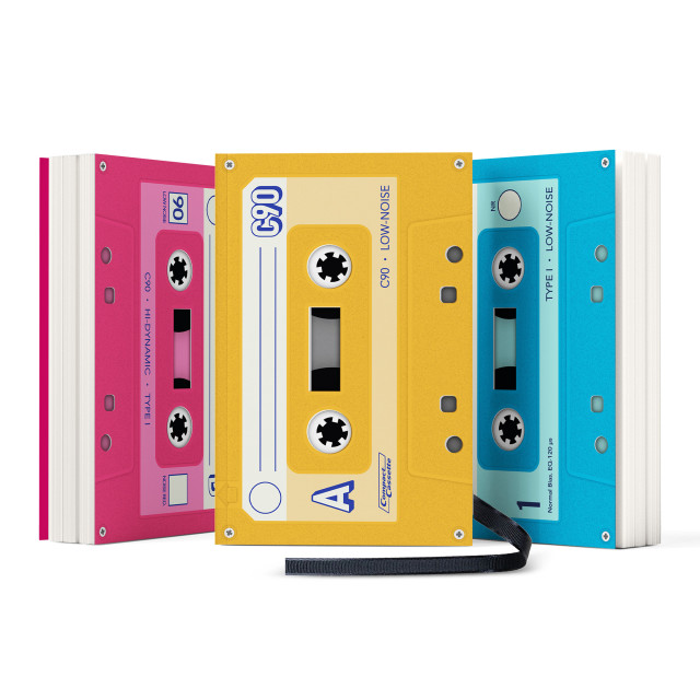 Suck UK Mixtape Notebooks, Set of 3