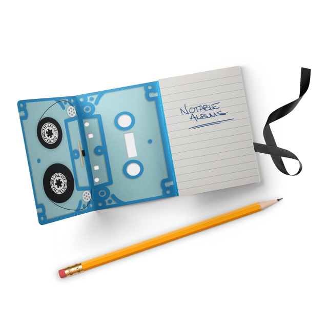 Suck UK Mixtape Notebooks, Set of 3 detail