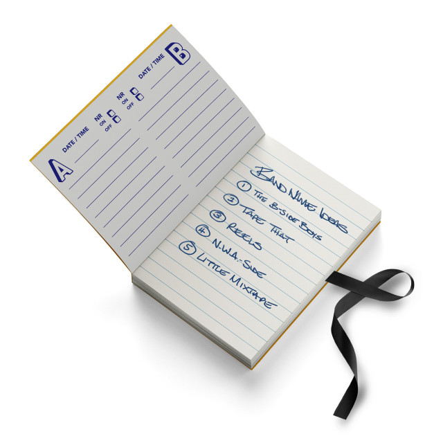 Suck UK Mixtape Notebooks, Set of 3 detail