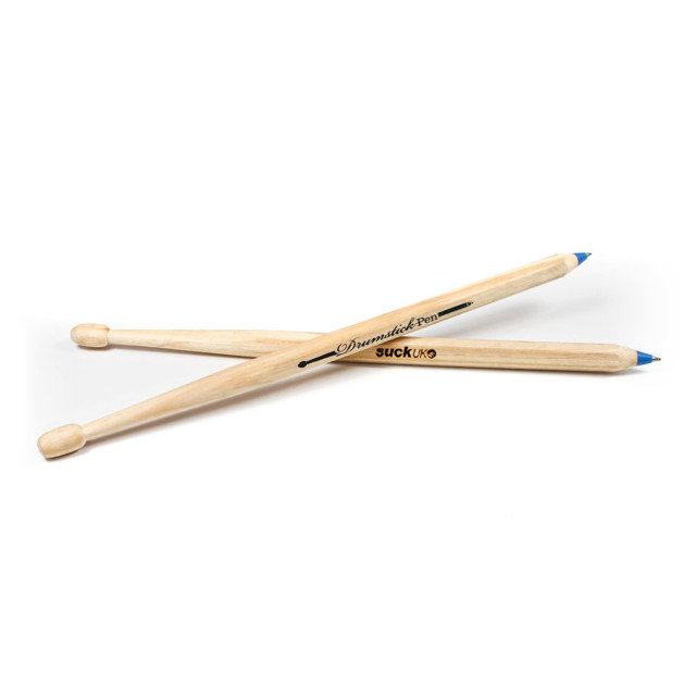 Suck UK Drumstick Pens, Set of 2 - Blue angle