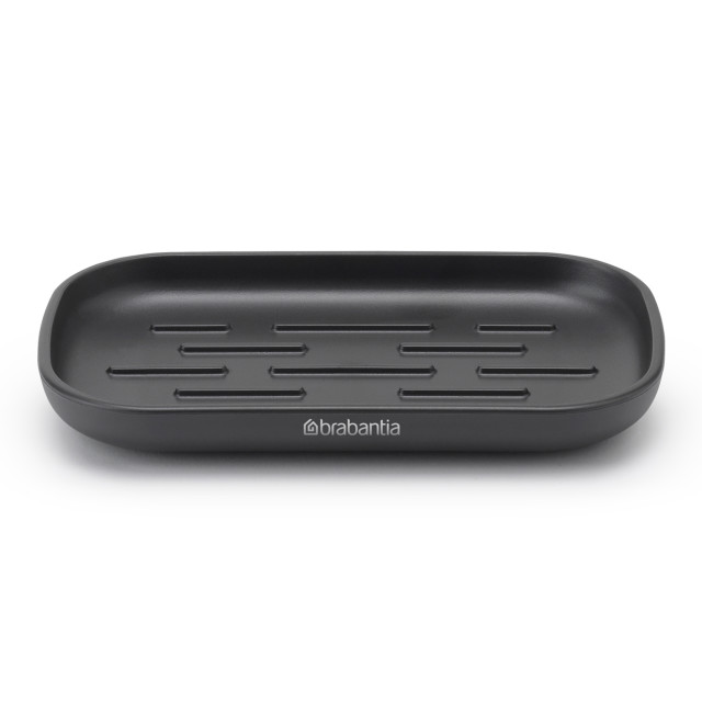 Brabantia ReNew Soap Dish - Dark Grey angle
