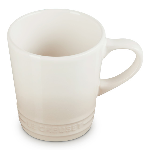 Le Creuset Stoneware V Mug, 180ml - Meringue