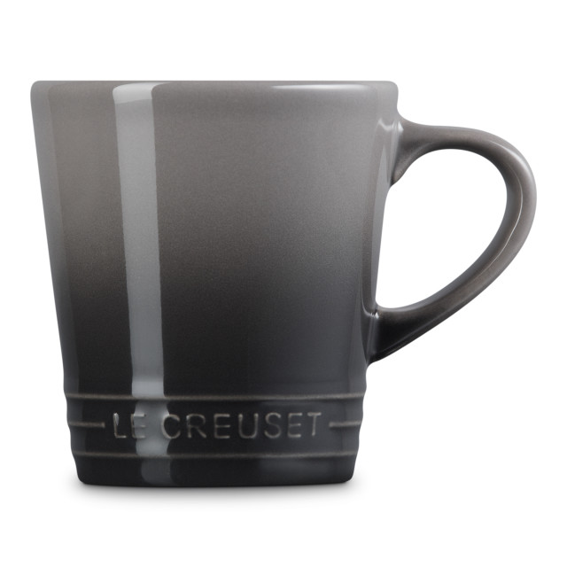 Le Creuset Stoneware V Mug, 180ml - Flint angle