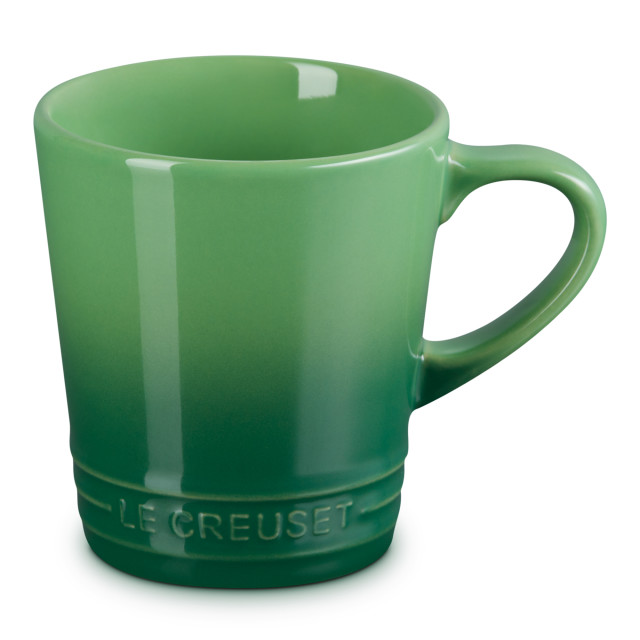 Le Creuset Stoneware V Mug, 180ml - Bamboo Green angle