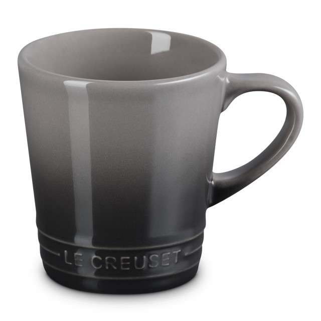 Le Creuset Stoneware V Mug, 180ml - Flint angle